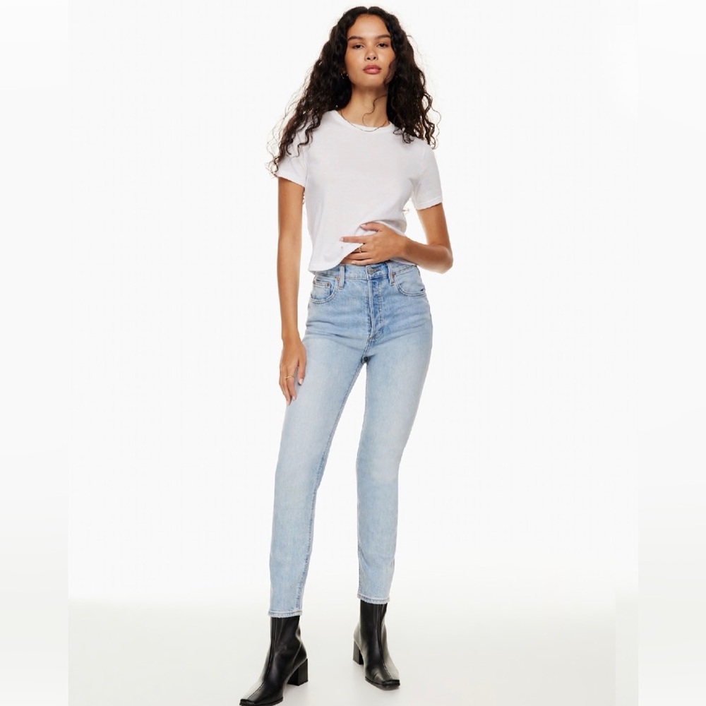 Aritzia Denim Forum The Yoko High Rise Slim